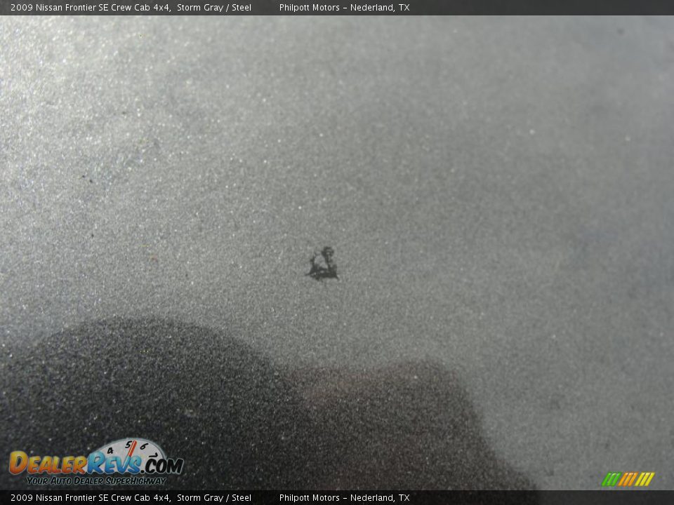 2009 Nissan Frontier SE Crew Cab 4x4 Storm Gray / Steel Photo #26
