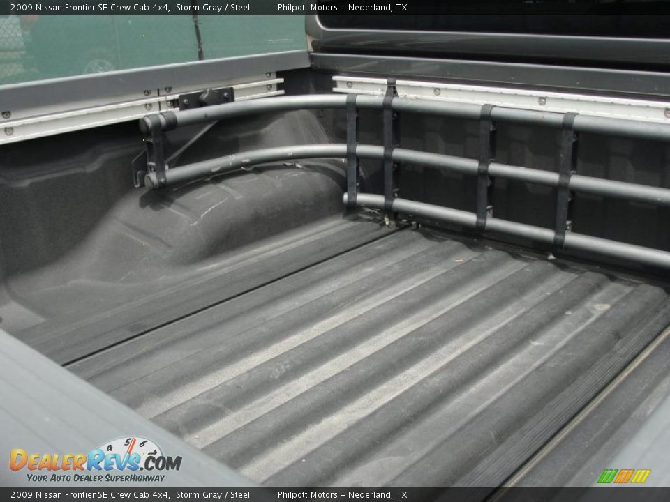 2009 Nissan Frontier SE Crew Cab 4x4 Storm Gray / Steel Photo #33