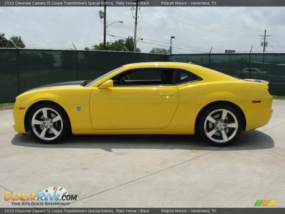 Rally Yellow 2010 Chevrolet Camaro SS Coupe Transformers Special Edition Photo #6
