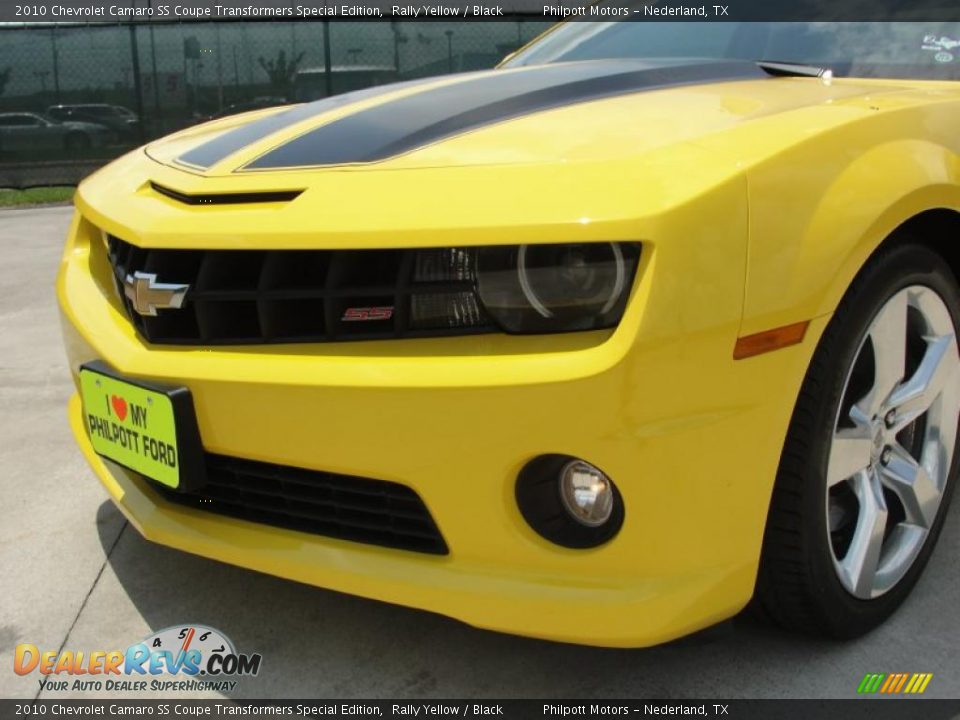 2010 Chevrolet Camaro SS Coupe Transformers Special Edition Rally Yellow / Black Photo #13