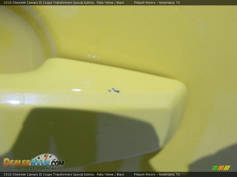 2010 Chevrolet Camaro SS Coupe Transformers Special Edition Rally Yellow / Black Photo #21