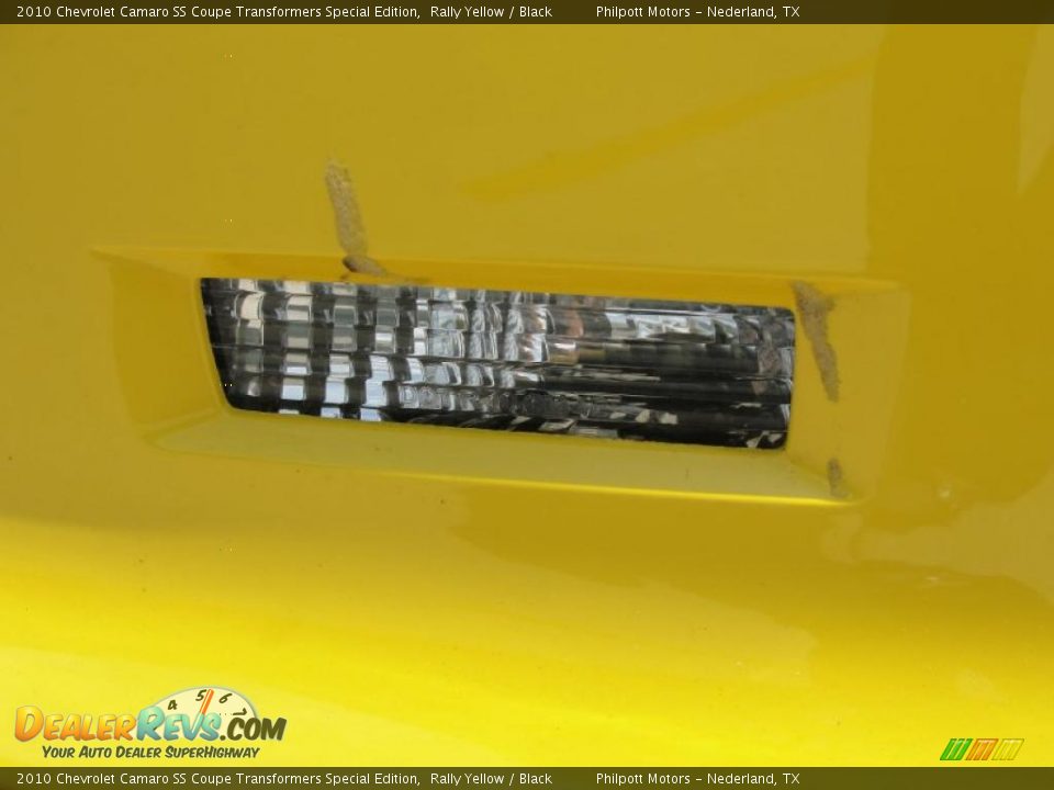 2010 Chevrolet Camaro SS Coupe Transformers Special Edition Rally Yellow / Black Photo #25