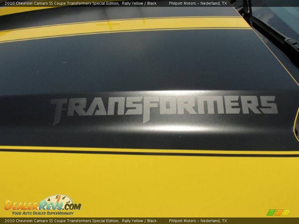 2010 Chevrolet Camaro SS Coupe Transformers Special Edition Logo Photo #29
