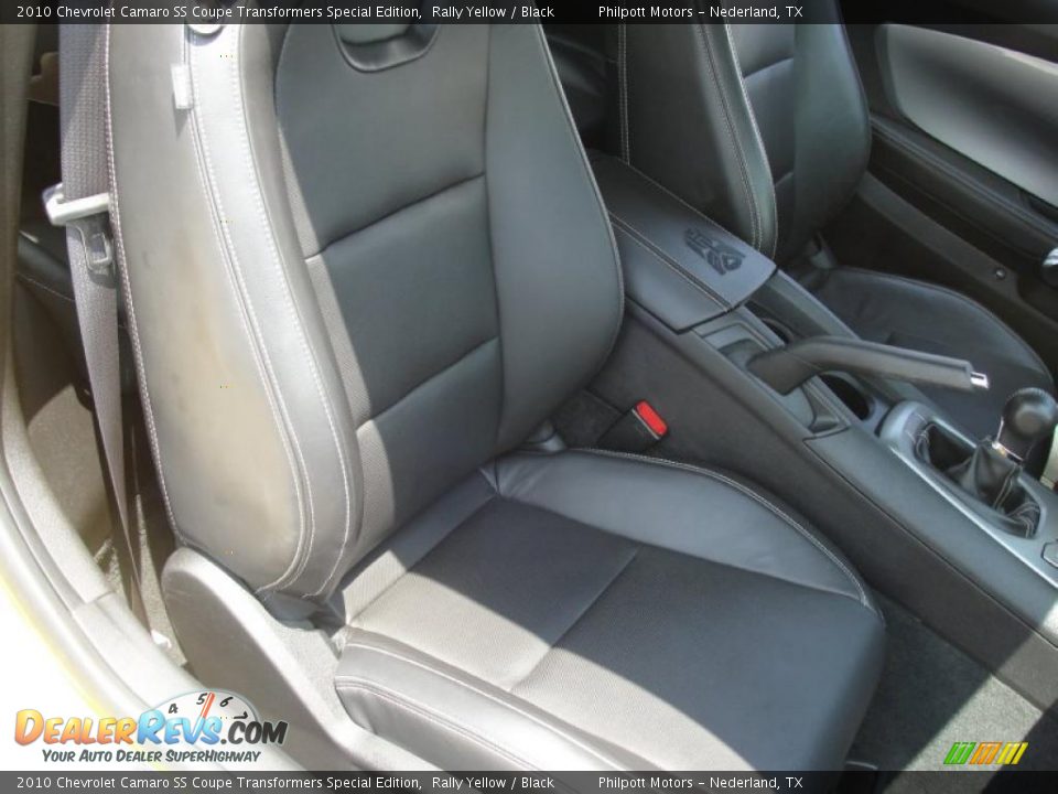 Black Interior - 2010 Chevrolet Camaro SS Coupe Transformers Special Edition Photo #33