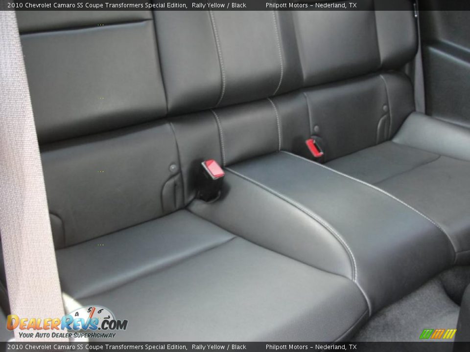 Black Interior - 2010 Chevrolet Camaro SS Coupe Transformers Special Edition Photo #34