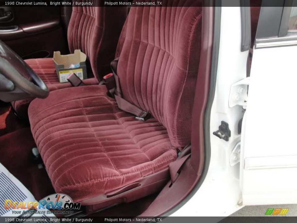 Burgundy Interior - 1998 Chevrolet Lumina  Photo #29