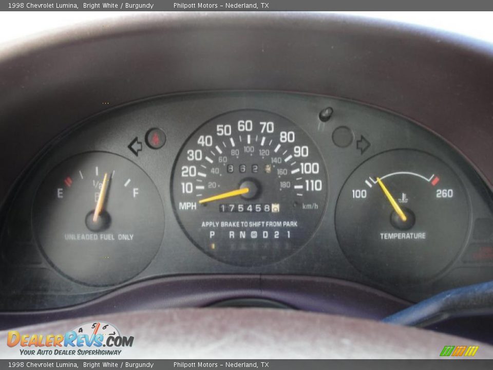 1998 Chevrolet Lumina  Gauges Photo #33