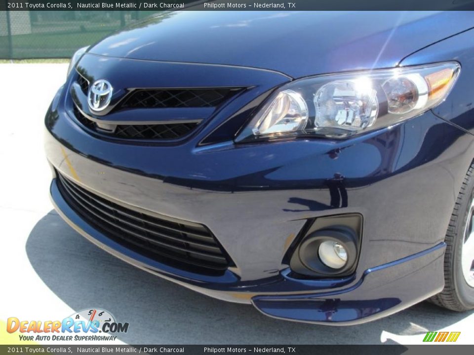 Nautical Blue Metallic 2011 Toyota Corolla S Photo #10