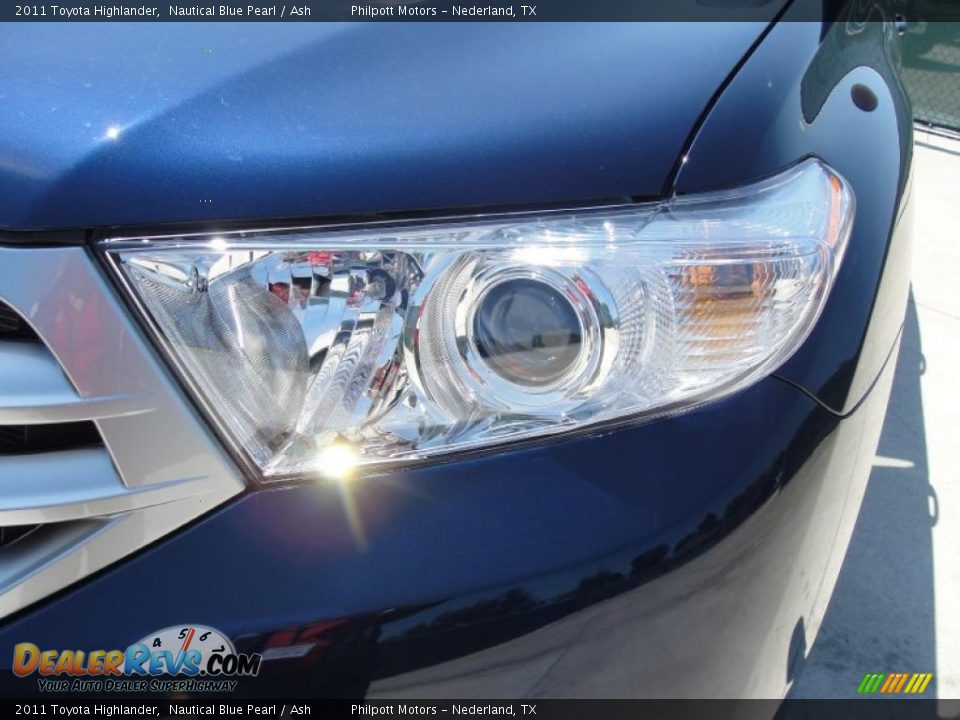 2011 Toyota Highlander Nautical Blue Pearl / Ash Photo #9