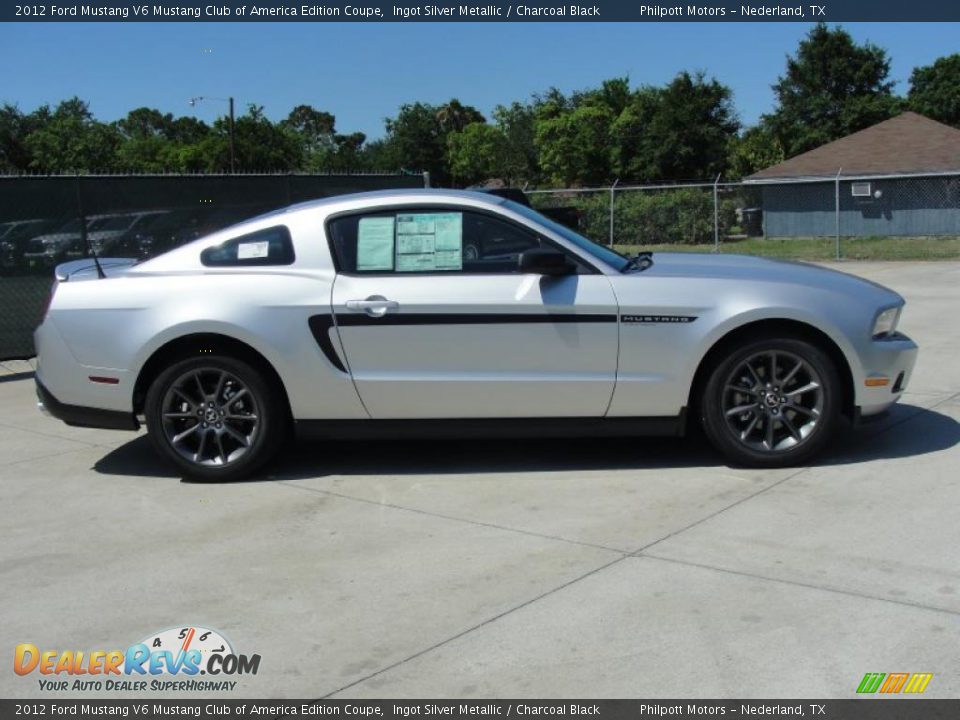 Ingot Silver Metallic 2012 Ford Mustang V6 Mustang Club of America Edition Coupe Photo #2