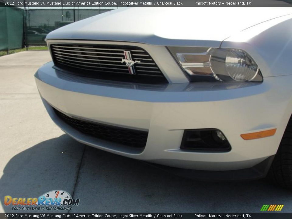 2012 Ford Mustang V6 Mustang Club of America Edition Coupe Ingot Silver Metallic / Charcoal Black Photo #11