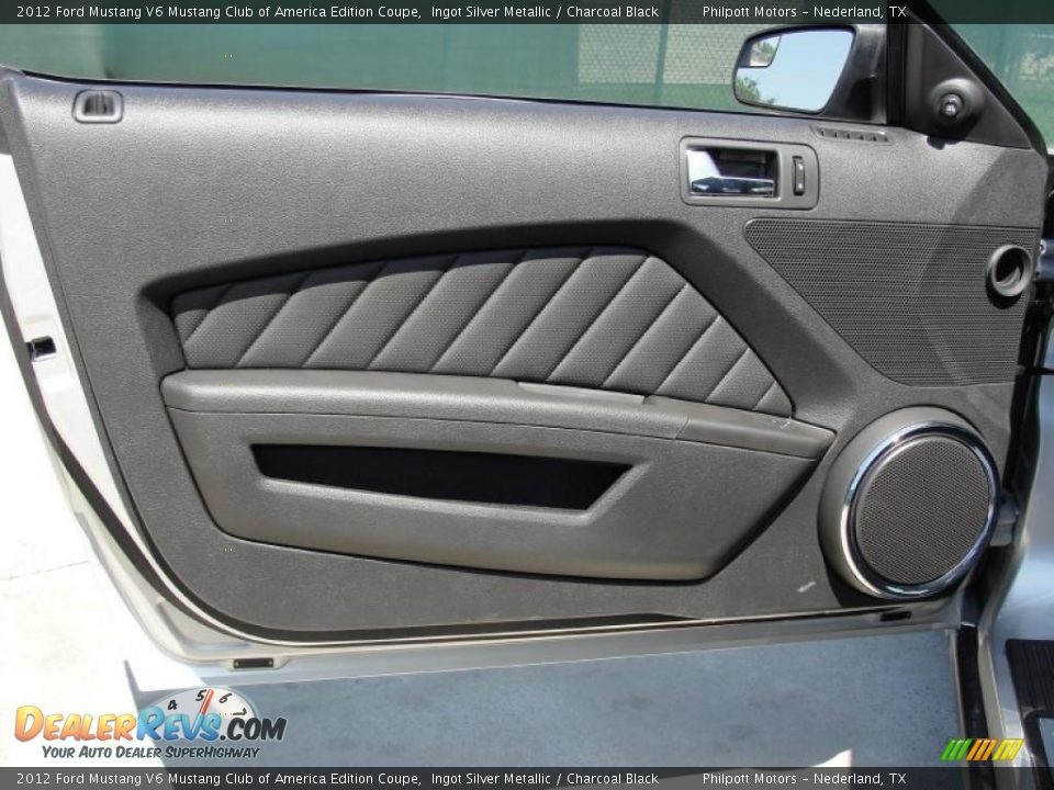 Door Panel of 2012 Ford Mustang V6 Mustang Club of America Edition Coupe Photo #21