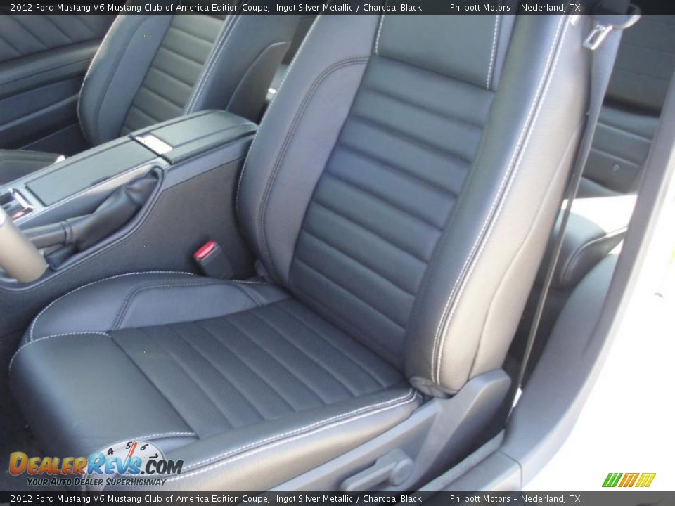 2012 Ford Mustang V6 Mustang Club of America Edition Coupe Ingot Silver Metallic / Charcoal Black Photo #24