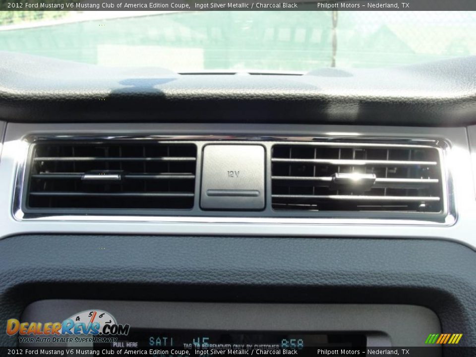 2012 Ford Mustang V6 Mustang Club of America Edition Coupe Ingot Silver Metallic / Charcoal Black Photo #29