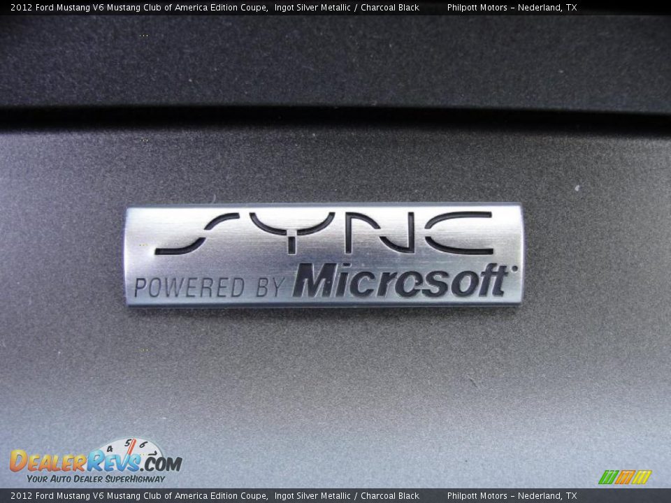 2012 Ford Mustang V6 Mustang Club of America Edition Coupe Ingot Silver Metallic / Charcoal Black Photo #32