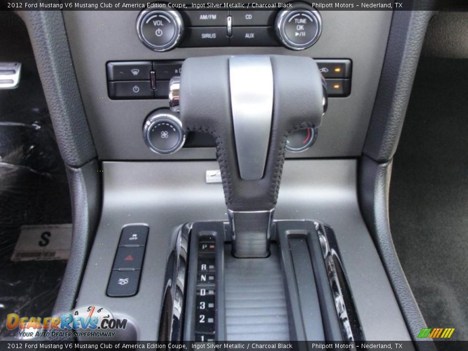 2012 Ford Mustang V6 Mustang Club of America Edition Coupe Shifter Photo #34