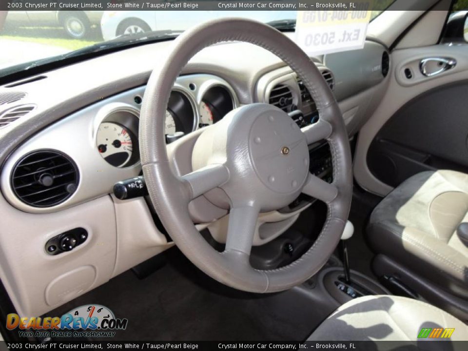 Taupe Pearl Beige Interior 2003 Chrysler Pt Cruiser