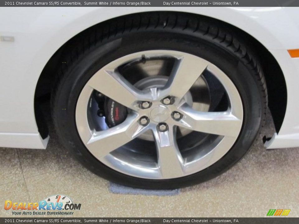 2011 Chevrolet Camaro SS/RS Convertible Wheel Photo #5