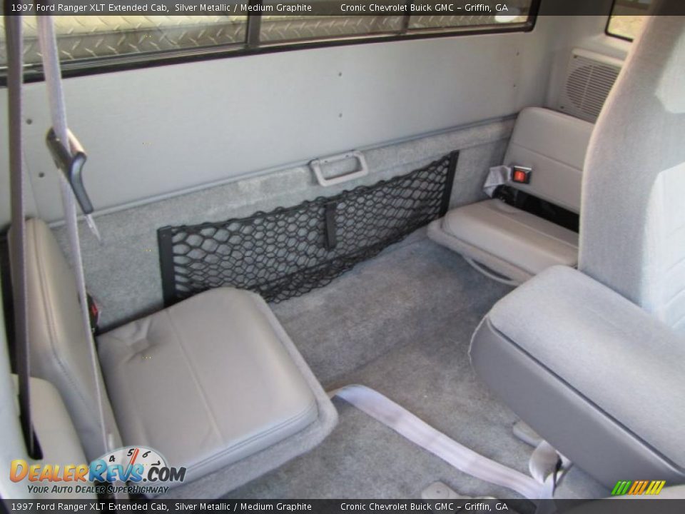 Medium Graphite Interior - 1997 Ford Ranger XLT Extended Cab Photo #13