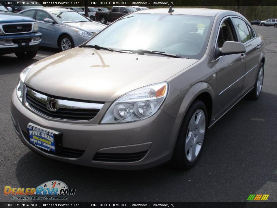 2008 Saturn Aura XE Bronzed Pewter / Tan Photo #1