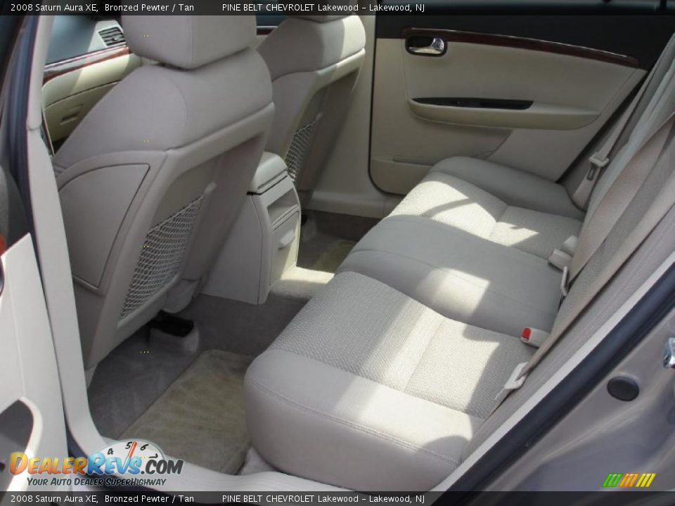2008 Saturn Aura XE Bronzed Pewter / Tan Photo #11