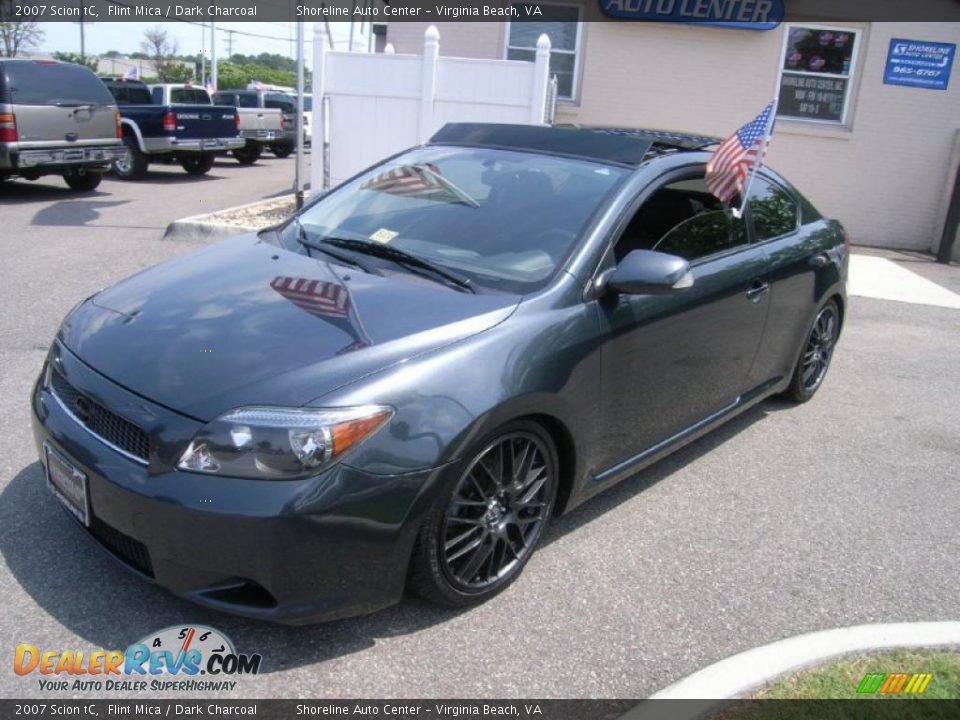 2007 Scion tC Flint Mica / Dark Charcoal Photo #1