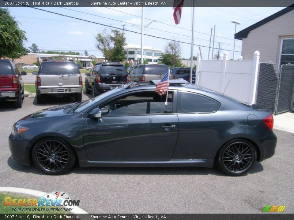 2007 Scion tC Flint Mica / Dark Charcoal Photo #2