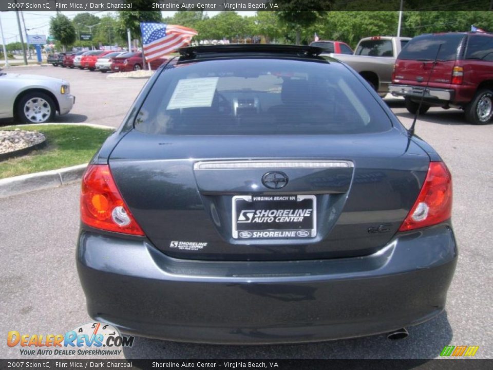 2007 Scion tC Flint Mica / Dark Charcoal Photo #4
