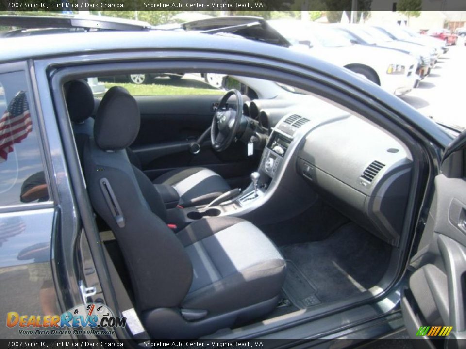 2007 Scion tC Flint Mica / Dark Charcoal Photo #12
