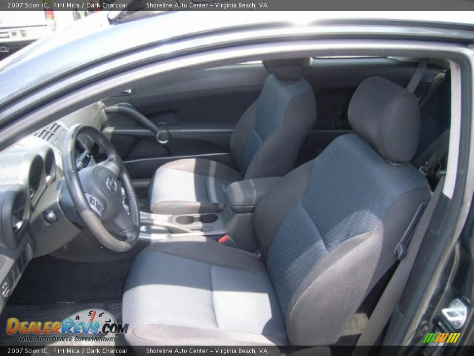 2007 Scion tC Flint Mica / Dark Charcoal Photo #14