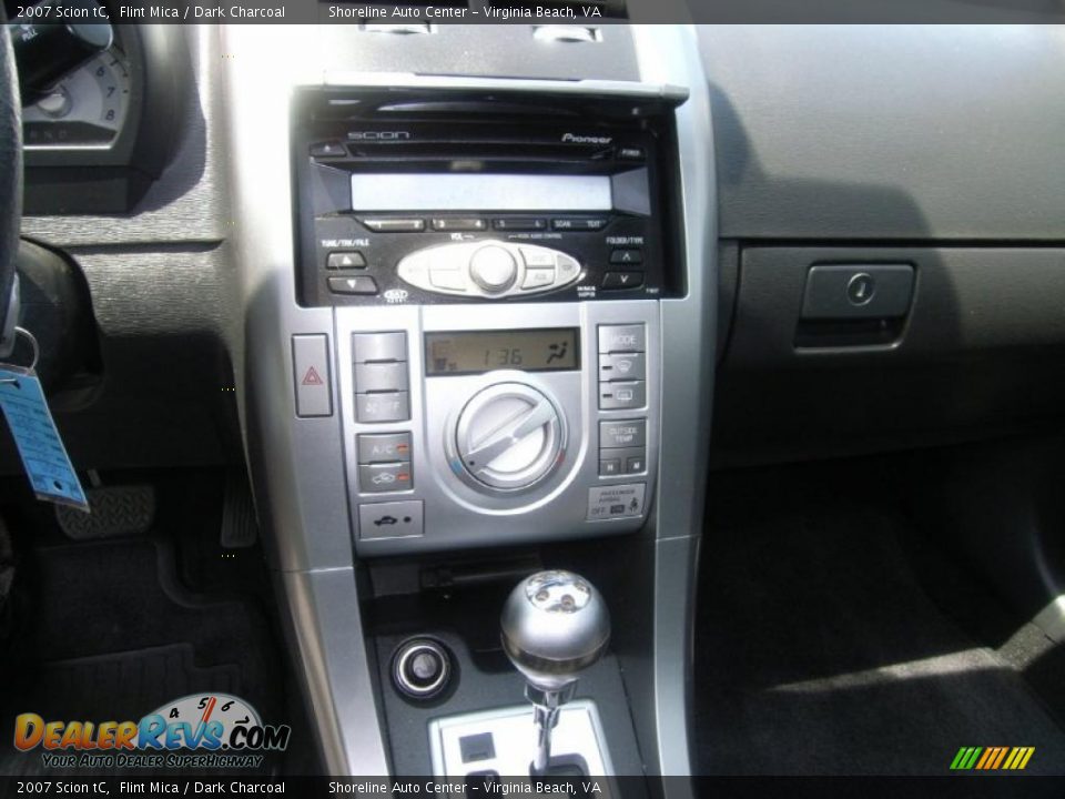 2007 Scion tC Flint Mica / Dark Charcoal Photo #16