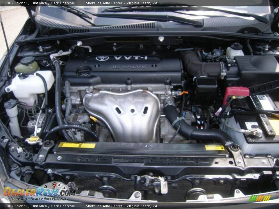 2007 Scion tC  2.4L DOHC 16V VVT-i 4 Cylinder Engine Photo #21