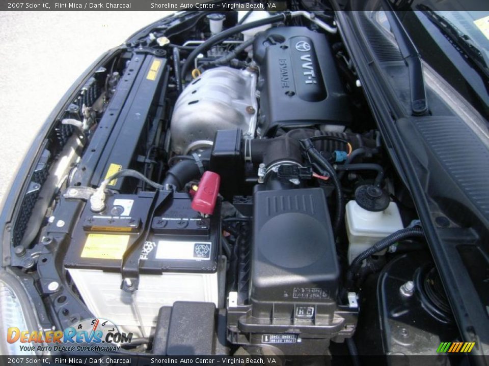 2007 Scion tC Flint Mica / Dark Charcoal Photo #22