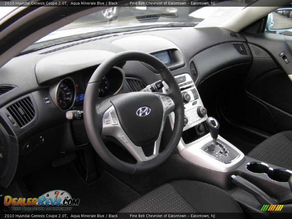 Black Interior 2010 Hyundai Genesis Coupe 2 0t Photo 8
