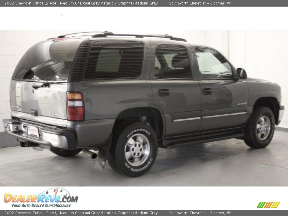 2002 Chevrolet Tahoe LS 4x4 Medium Charcoal Gray Metallic / Graphite/Medium Gray Photo #2