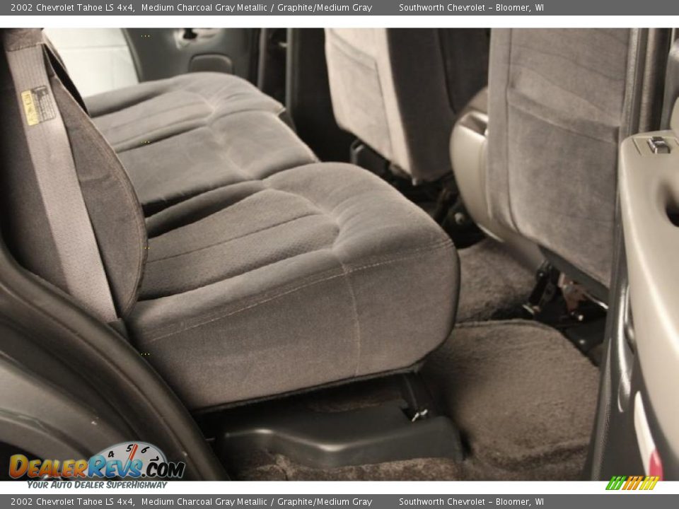 2002 Chevrolet Tahoe LS 4x4 Medium Charcoal Gray Metallic / Graphite/Medium Gray Photo #7