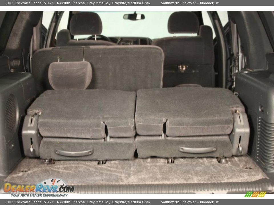 2002 Chevrolet Tahoe LS 4x4 Medium Charcoal Gray Metallic / Graphite/Medium Gray Photo #10