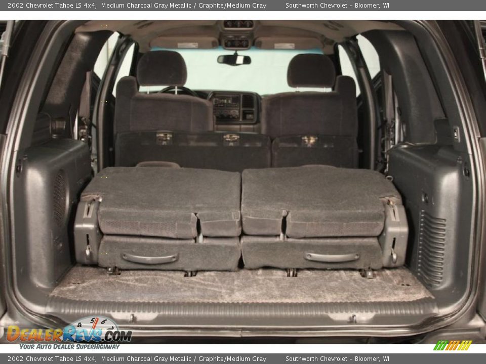 2002 Chevrolet Tahoe LS 4x4 Medium Charcoal Gray Metallic / Graphite/Medium Gray Photo #11