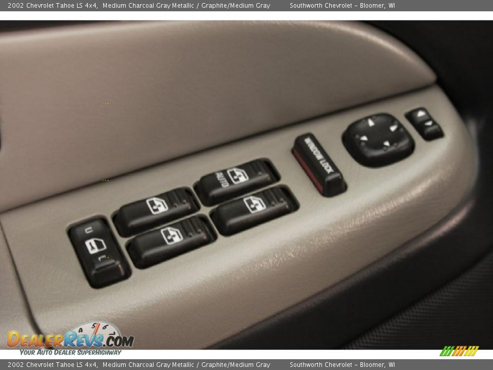 2002 Chevrolet Tahoe LS 4x4 Medium Charcoal Gray Metallic / Graphite/Medium Gray Photo #15