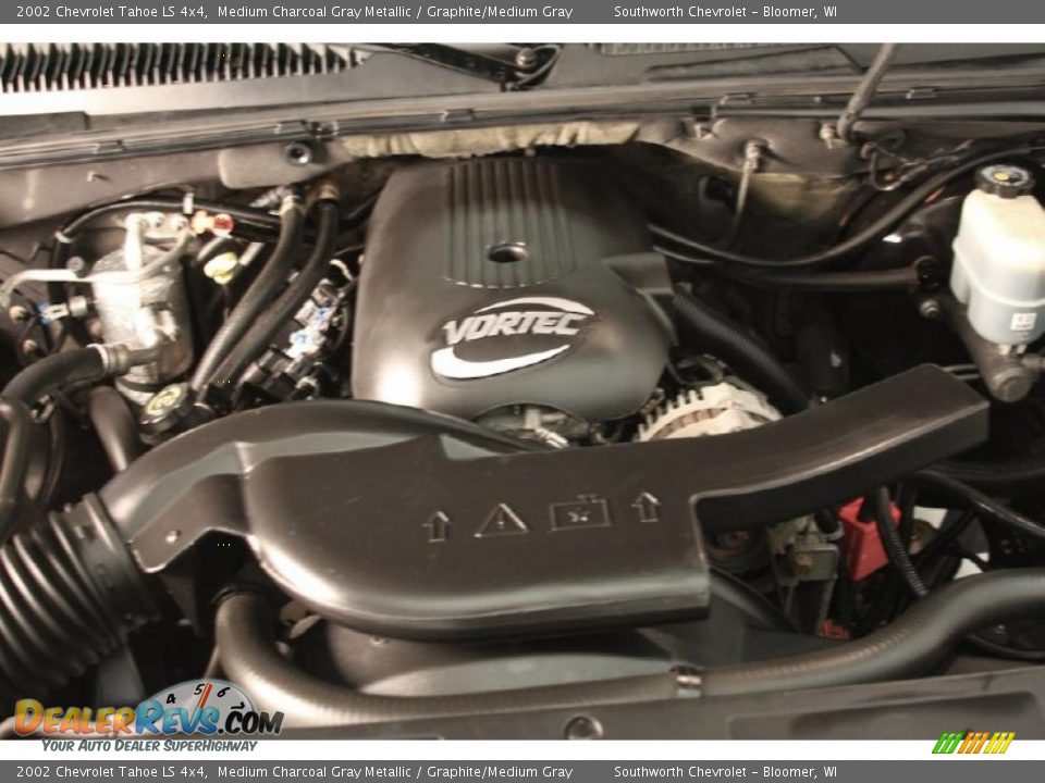 2002 Chevrolet Tahoe LS 4x4 Medium Charcoal Gray Metallic / Graphite/Medium Gray Photo #17