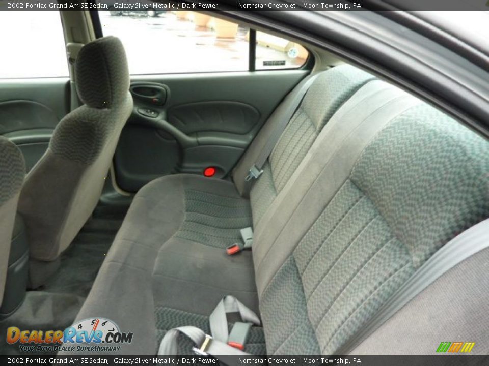 Dark Pewter Interior - 2002 Pontiac Grand Am SE Sedan Photo #9