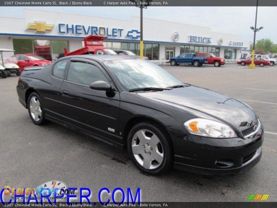 2007 Chevrolet Monte Carlo SS Black / Ebony Black Photo #1