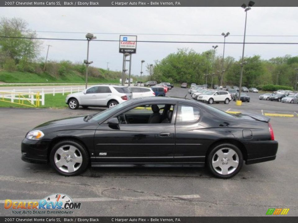 2007 Chevrolet Monte Carlo SS Black / Ebony Black Photo #7