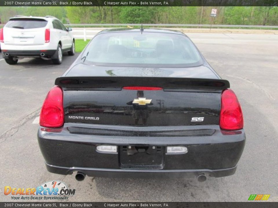 2007 Chevrolet Monte Carlo SS Black / Ebony Black Photo #9