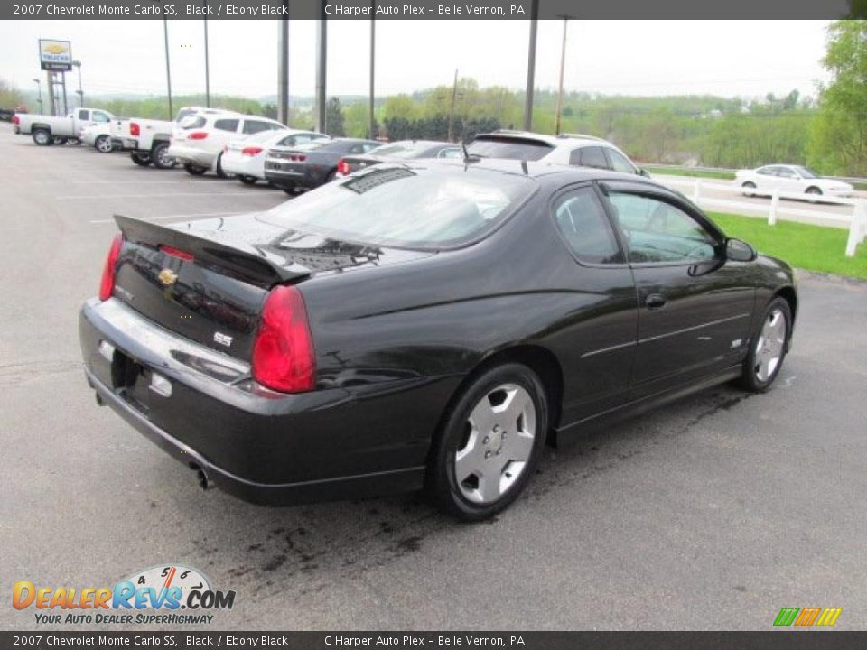 2007 Chevrolet Monte Carlo SS Black / Ebony Black Photo #10