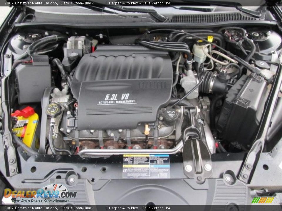 2007 Chevrolet Monte Carlo SS 5.3 Liter OHV 16 Valve V8 Engine Photo