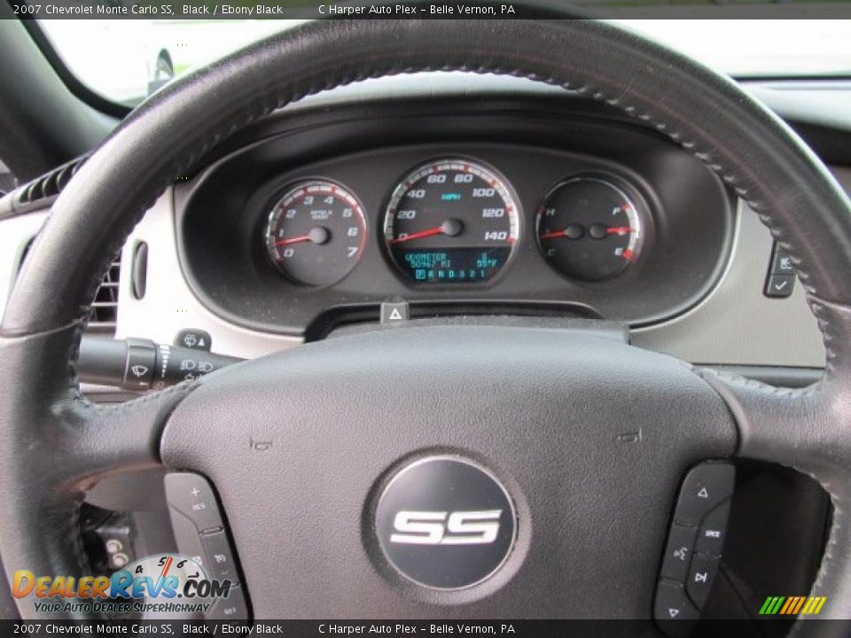 2007 Chevrolet Monte Carlo SS Black / Ebony Black Photo #20