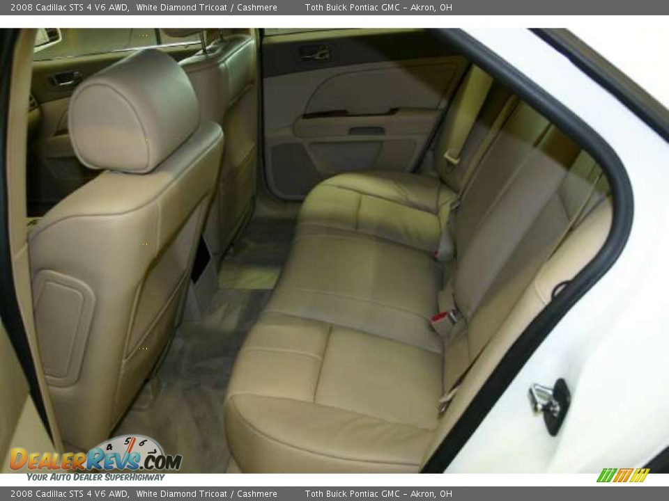 Cashmere Interior - 2008 Cadillac STS 4 V6 AWD Photo #5