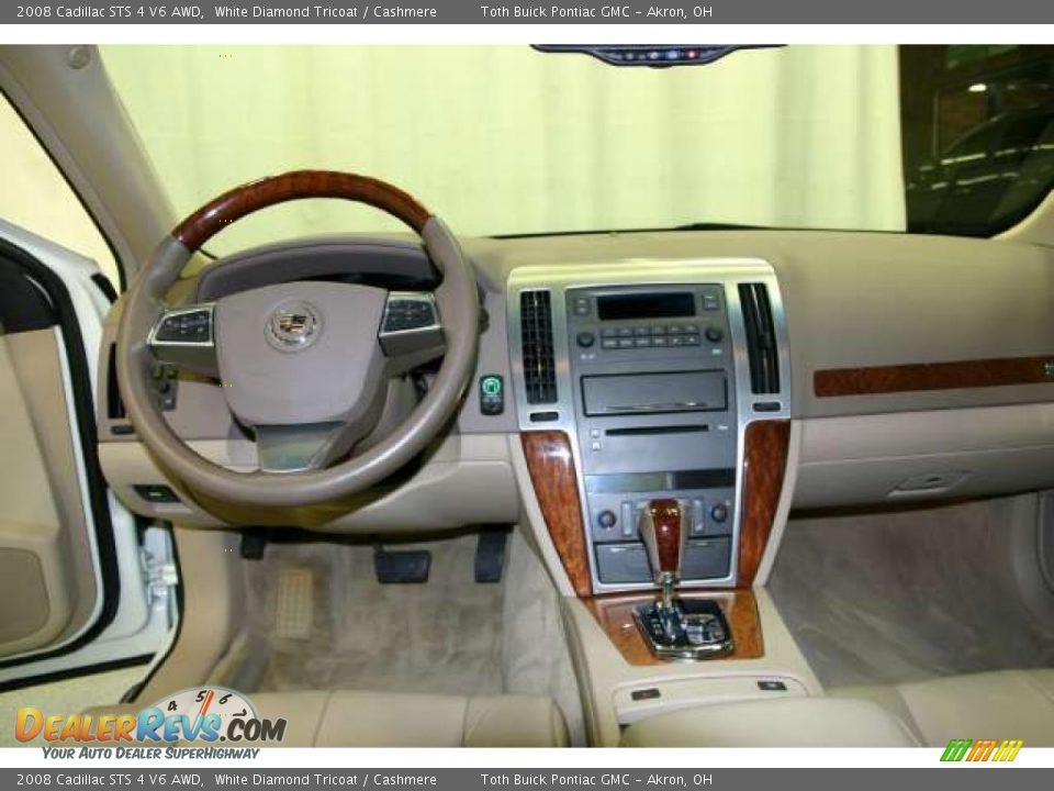 Dashboard of 2008 Cadillac STS 4 V6 AWD Photo #6