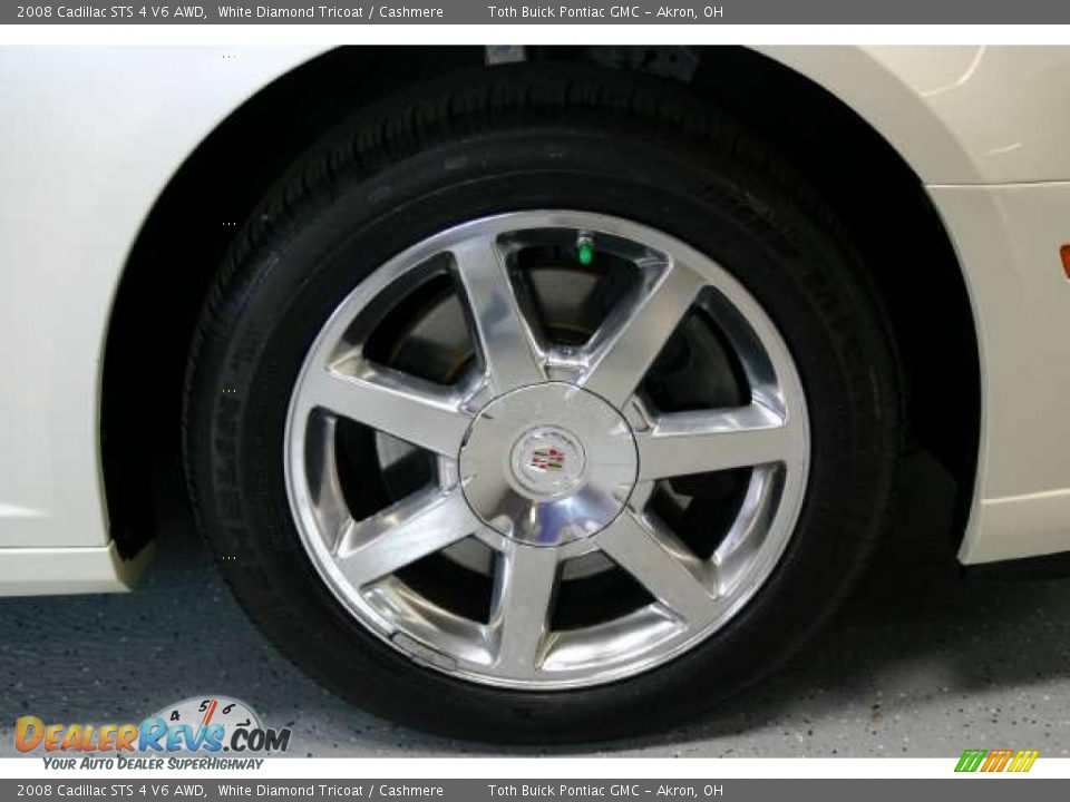 2008 Cadillac STS 4 V6 AWD Wheel Photo #20